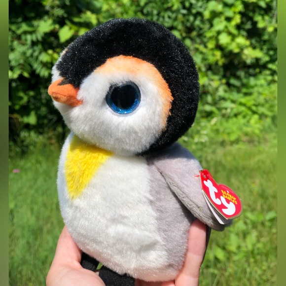 Ty Beanie Babies Baby Pongo the Penguin stuffed animal toy Plushie cute plush - Picture 10 of 13
